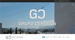 Desktop Screenshot of grupoceremon.com